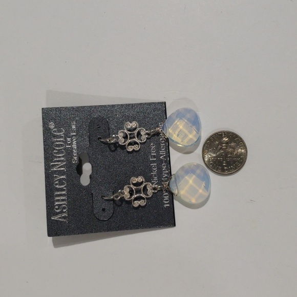 Ashley Nicole Filigree Drop Earrings – Opalescent Stones, Nickel-Free - Women's - Picture 8 of 8